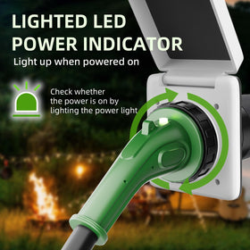 islewire cable bent to show flexibility in cold weather for dependable outdoor use