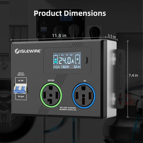 islewire held in hands to show size and portability for simple plug-and-play use
