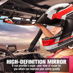 ISSYAUTO close-up of real glass lens for clear nondistorted vision