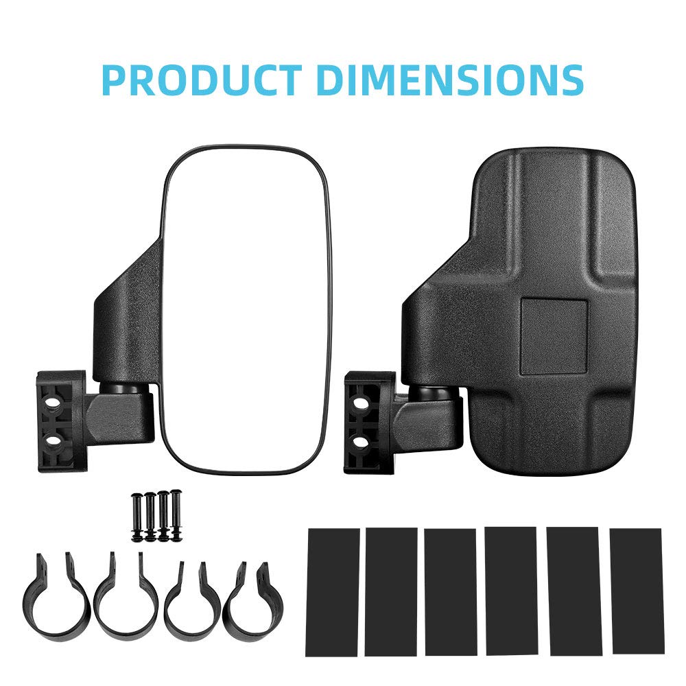 ISSYZONE included screws clamps and pads kit showing complete mounting hardware