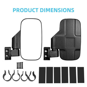 ISSYZONE included screws clamps and pads kit showing complete mounting hardware