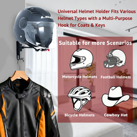 ITEQ helmet holder mounting hardware laid out for easy installation