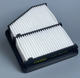 ITESIER cabin filter beside glovebox showing correct size and easy replacement