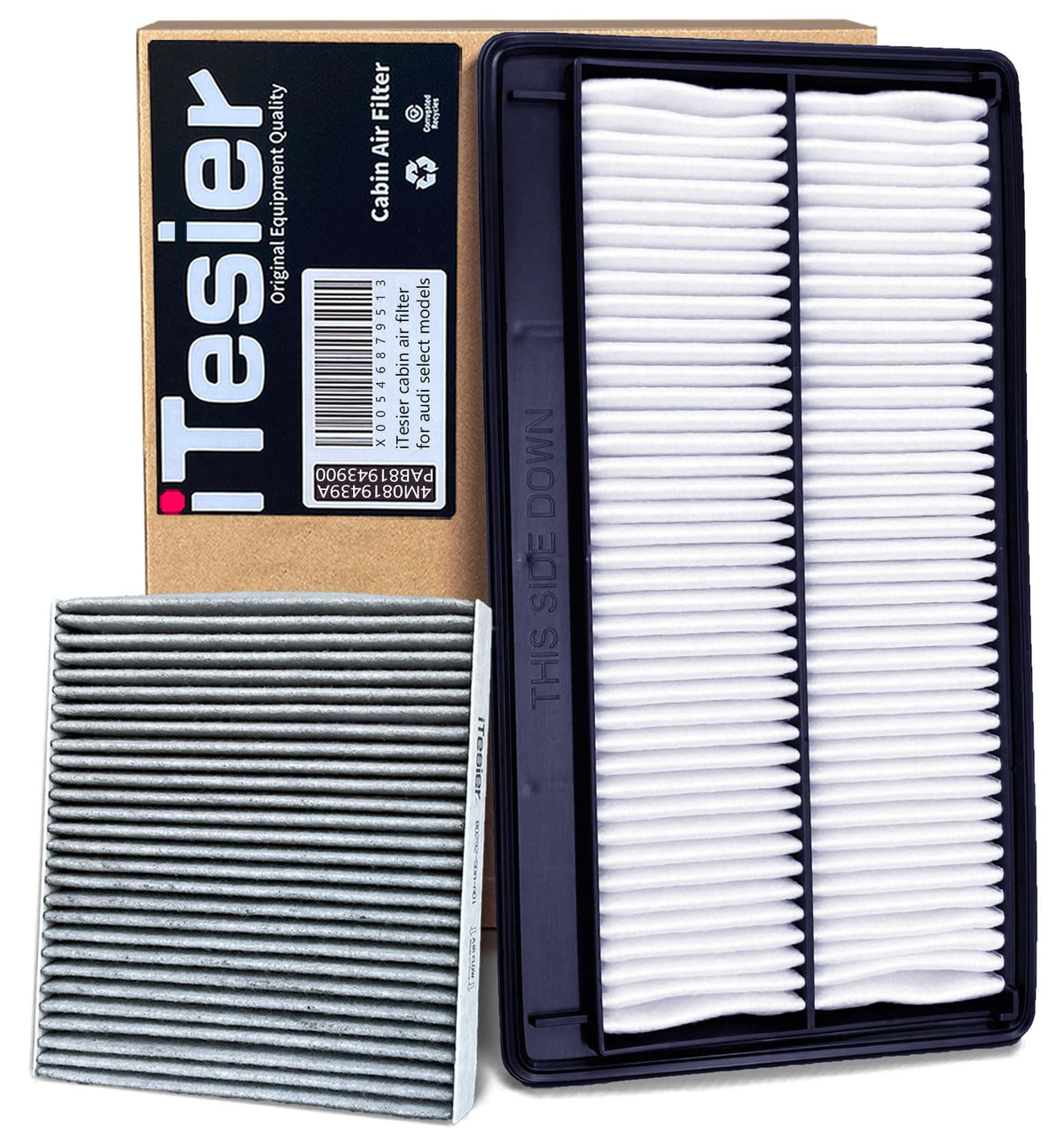 ITESIER front packaging showing kit and quick-fit convenience benefit