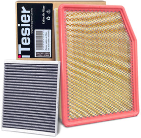 ITESIER front packaging showing both engine and cabin filters and clear fit benefit