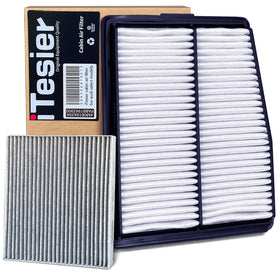 ITESIER front packaging showing hybrid filter kit and fitment info, quick identification benefit