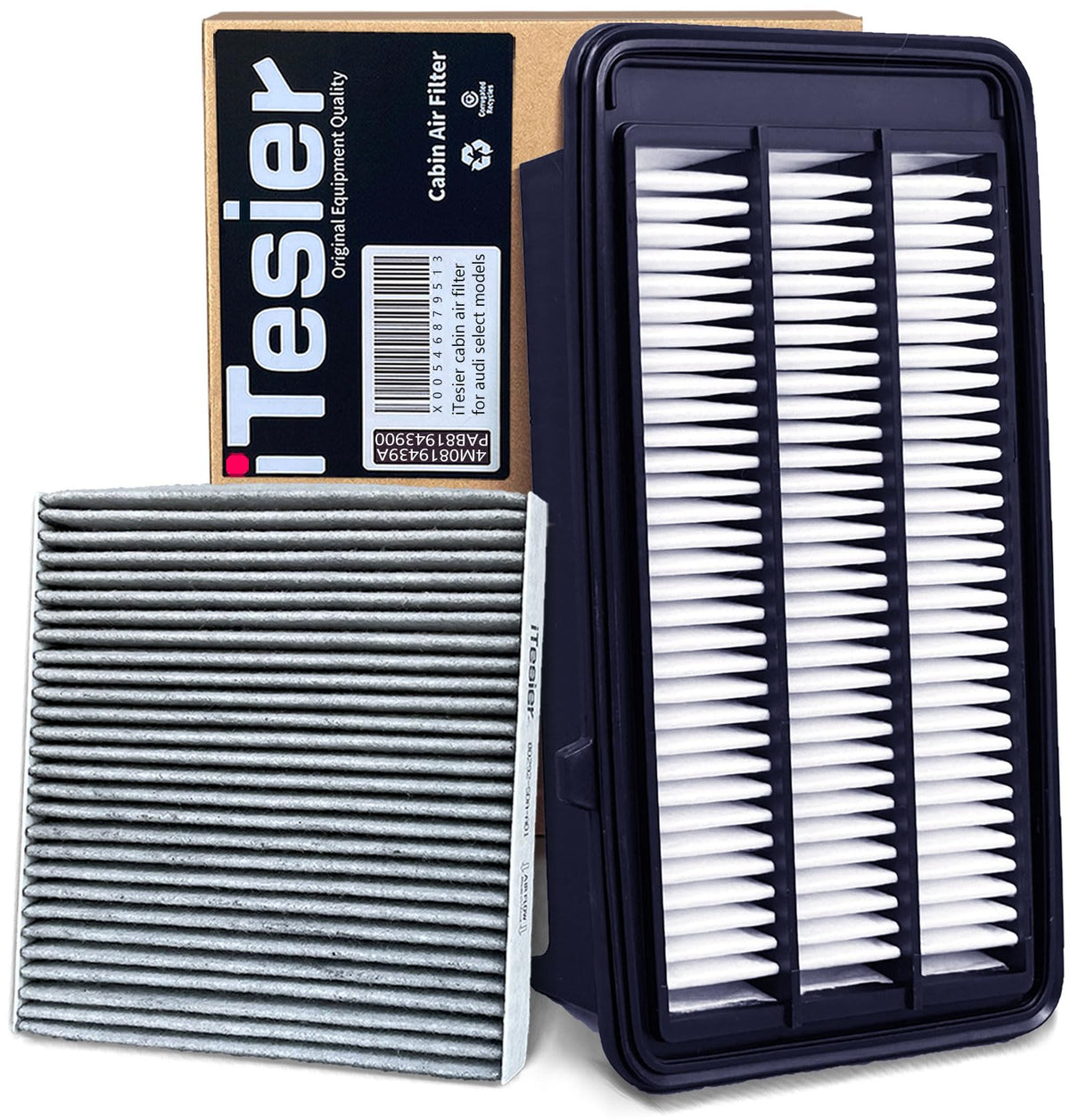 ITESIER filter material texture emphasizing durable filtration media