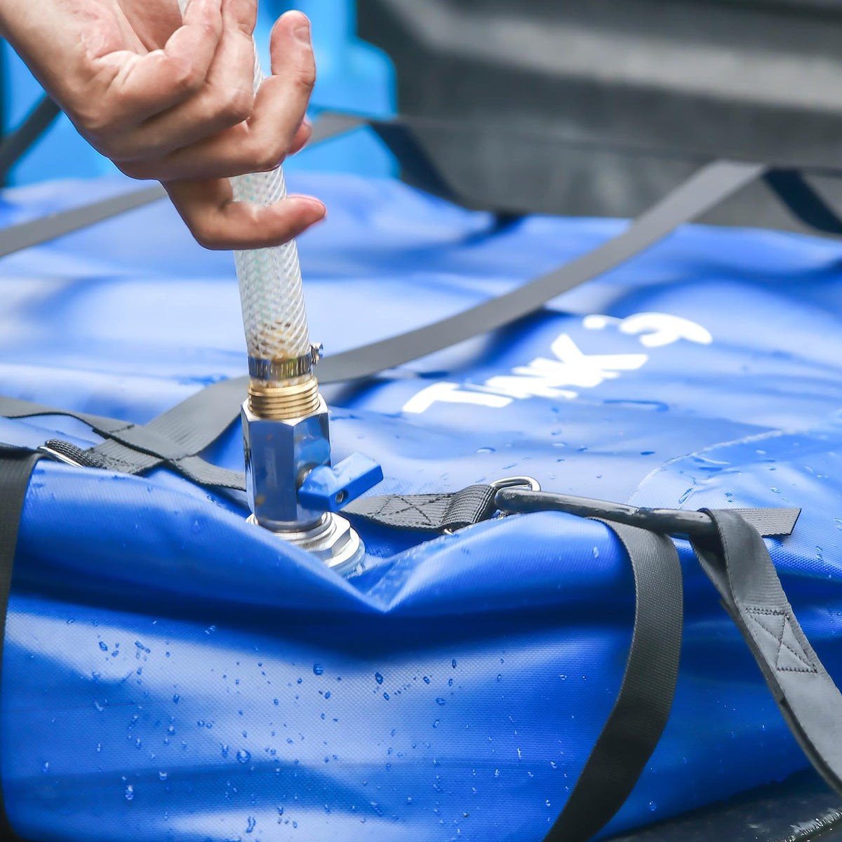 ITRAZ repair patch, valves, gaskets and wrench for quick field fixes