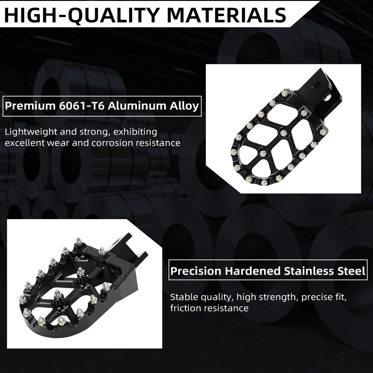 IUVWISN anodized finish detail offering durable wear resistance