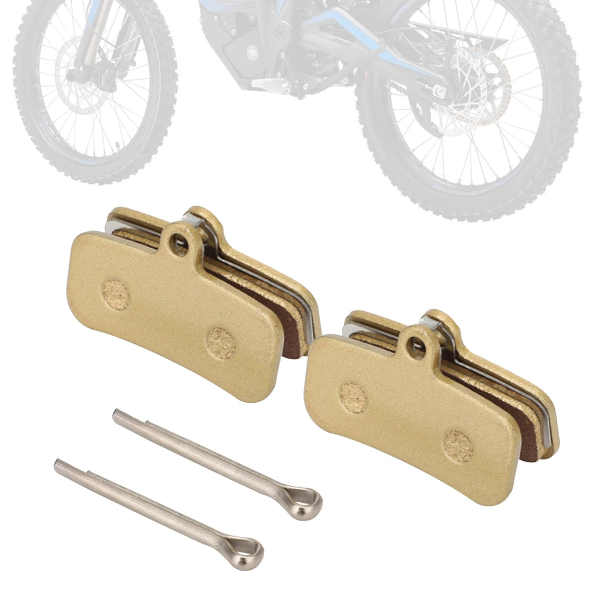 IUVWISN front packaging showing brake pads and secure fit benefit