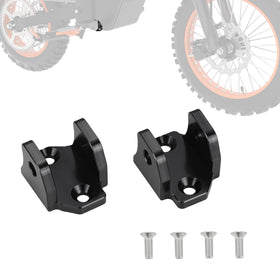 IUVWISN front view footpegs bracket showing fit and clean finish