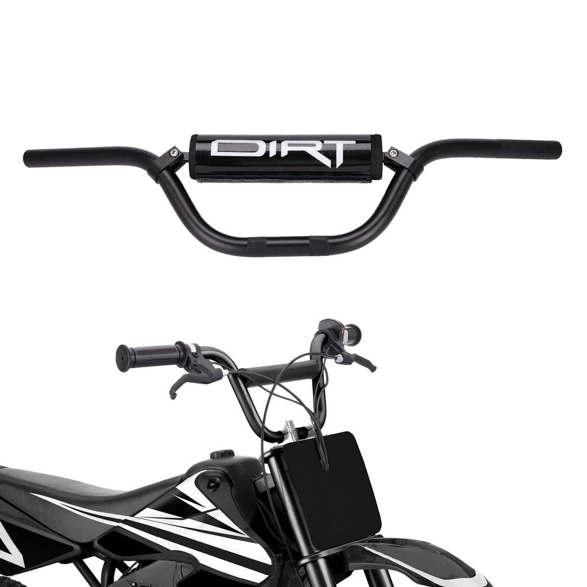 IUVWISN front profile handlebar showing sleek shape and improved control