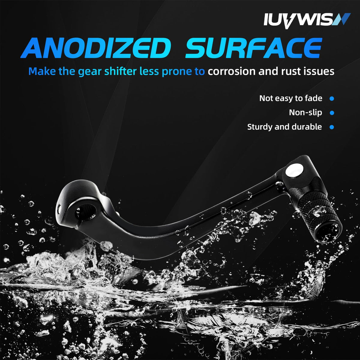 IUVWISN installed on Grom MSX125 showing fitment and improved shift ergonomics