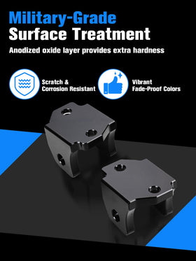 IUVWISN packaged pair showing included footpeg brackets