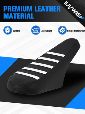 IUVWISN close-up of stitching and leather texture highlighting durable, skin-friendly material