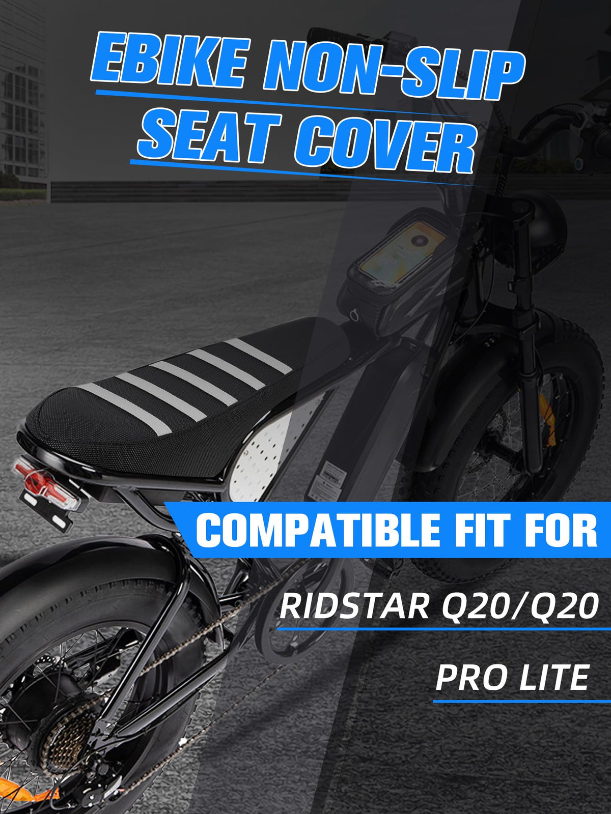 IUVWISN side profile fit on Ridstar Q20 series demonstrating secure tailored contour