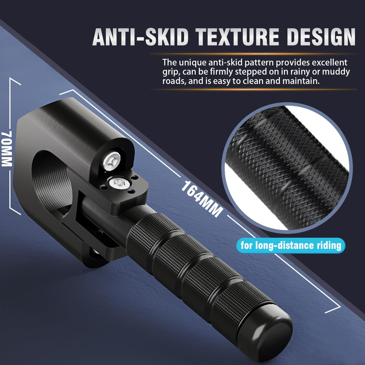 IUVWISN side profile revealing CNC machining for strength and precise fit