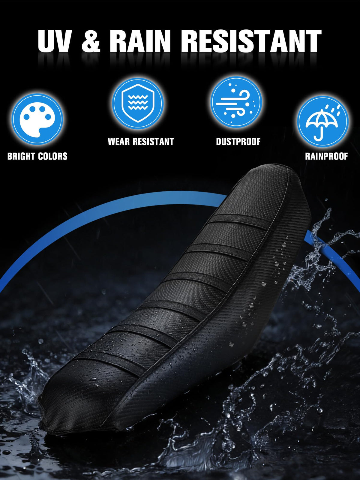 IUVWISN side profile on seat illustrating compatible fit and protection