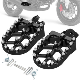 IUVWISN front view of foot pegs showing finished design and fit benefit