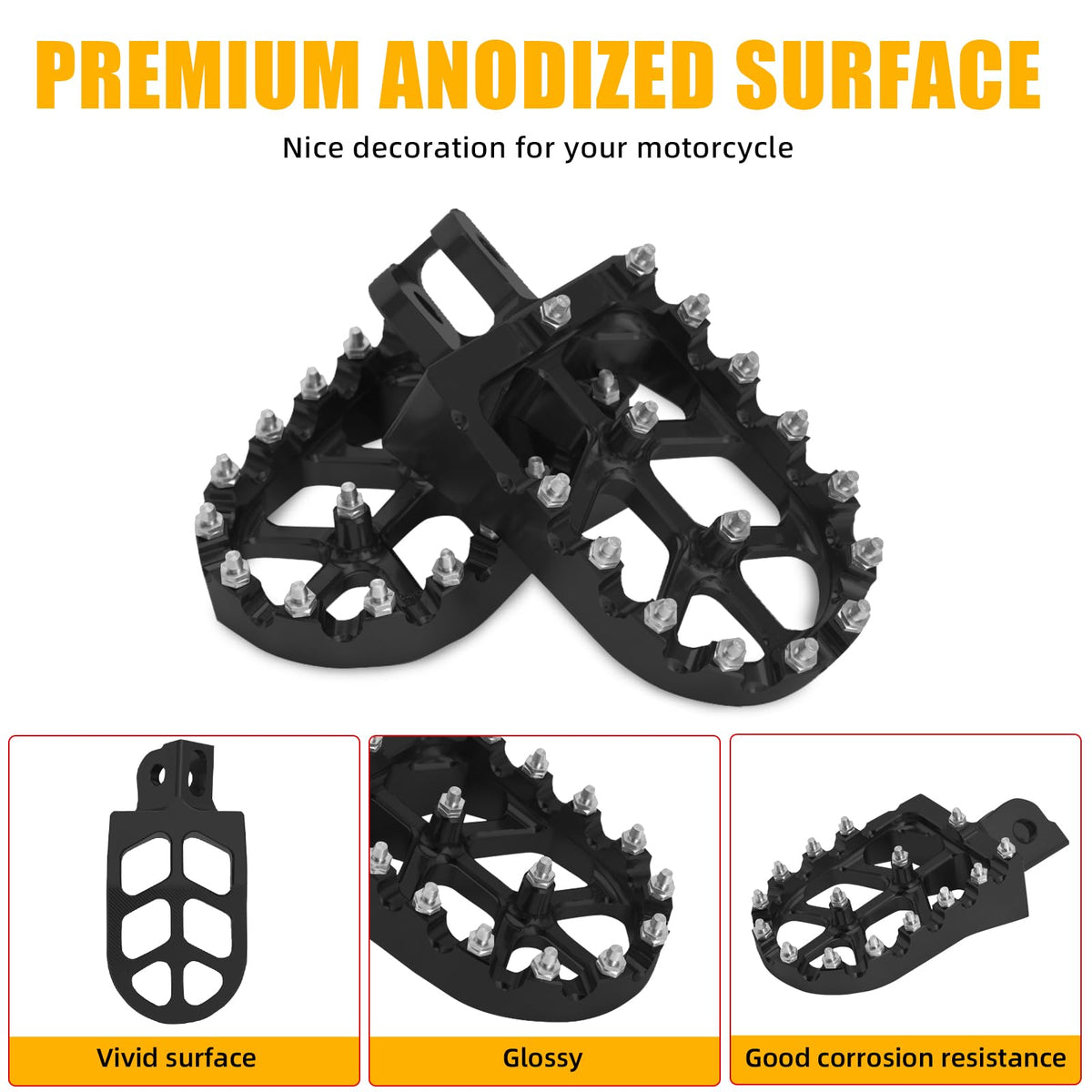 IUVWISN anodized surface texture highlighting corrosion resistance