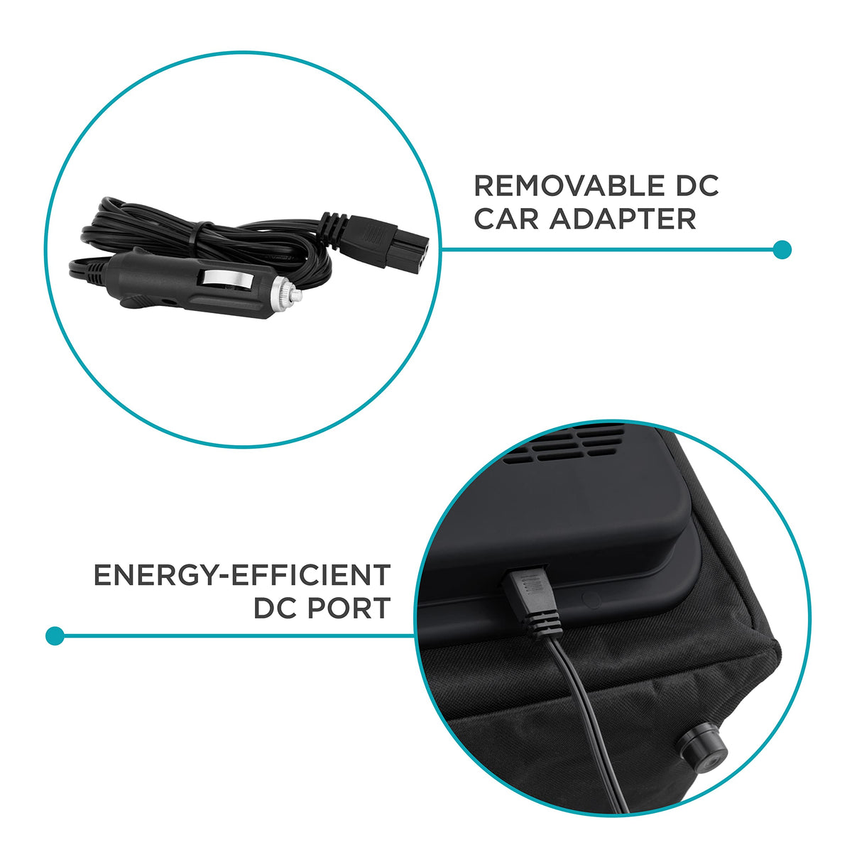 Ivation collapsed flat illustrating compact foldable storage benefit