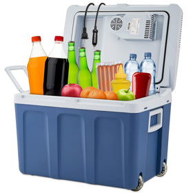 Ivation cooler in tailgate lifestyle setting illustrating versatile outdoor use