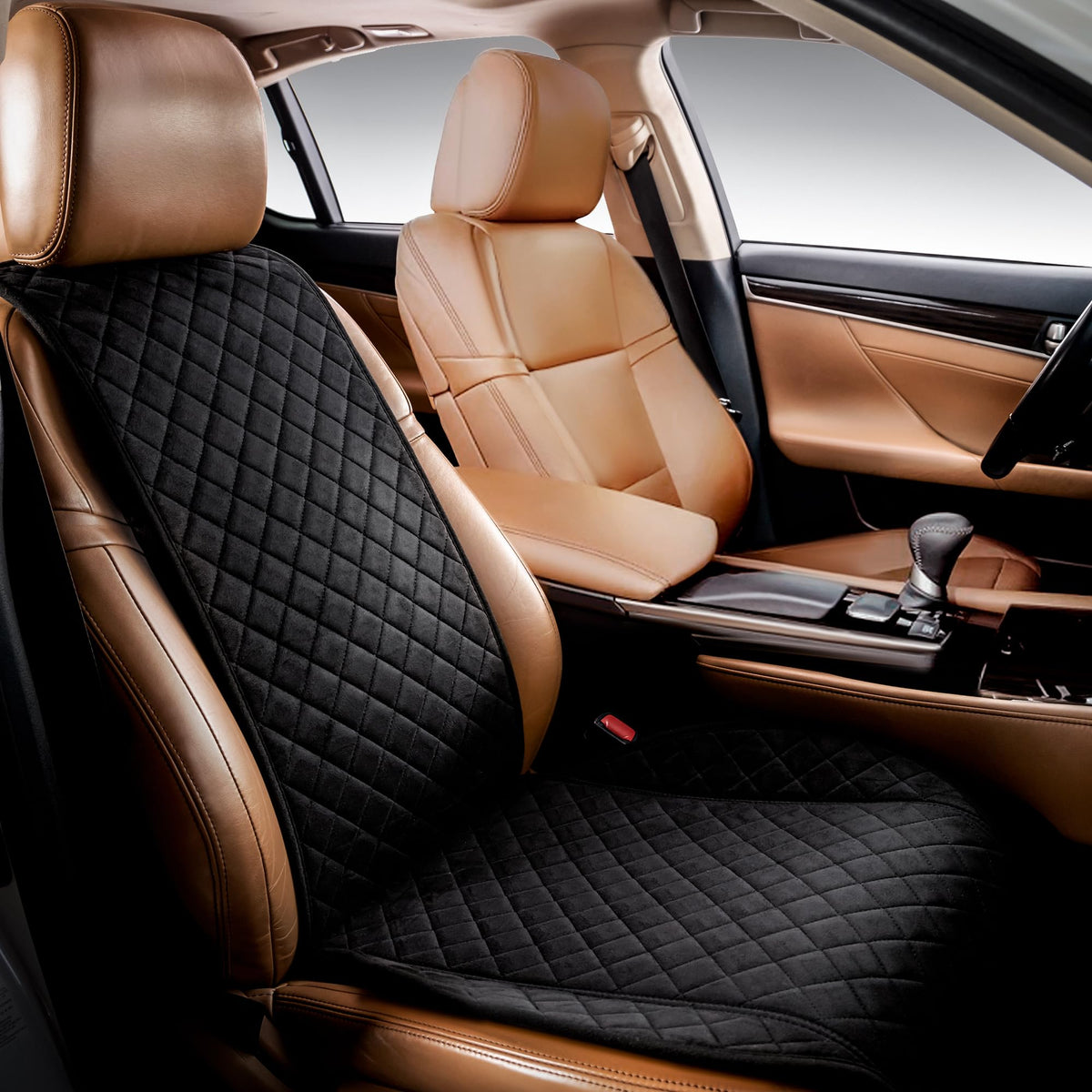 IVICY front seat cover full view protecting seat from stains and wear