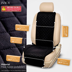 IVICY cover installed in sedan demonstrating neat fit and protection