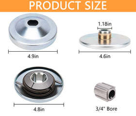 IVONNEY belt alignment image showing correct spacing for reliable belt life