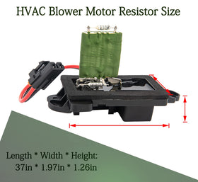 IVONNEY resistor harness connector closeup illustrating secure plug fit and improved reliability