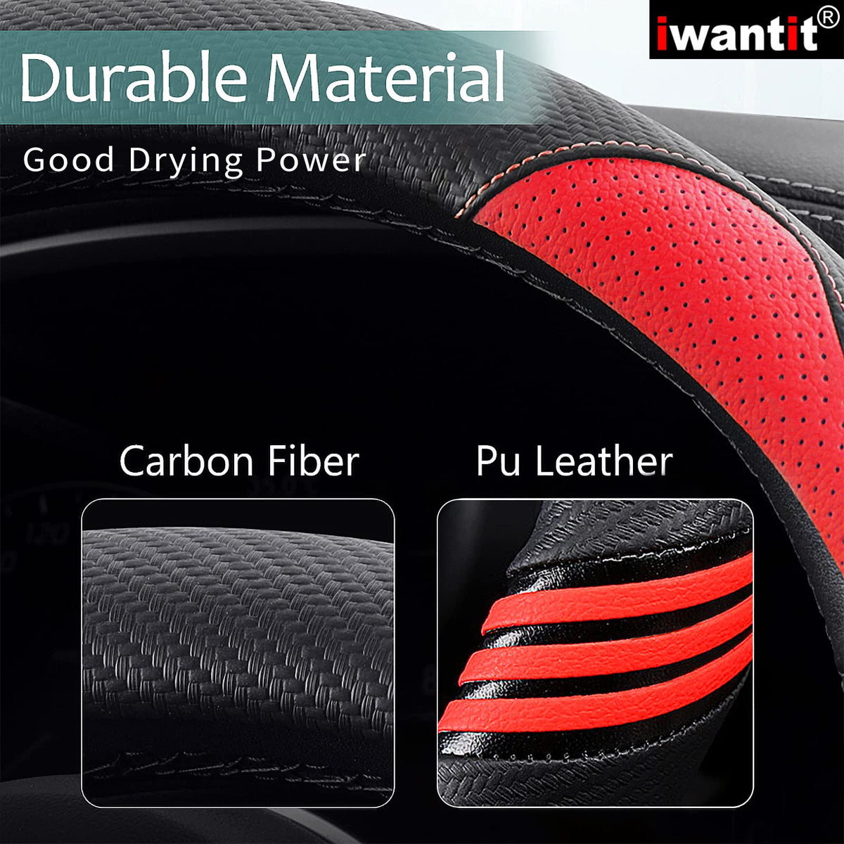 iwantit perforated PU leather close-up for breathability benefit