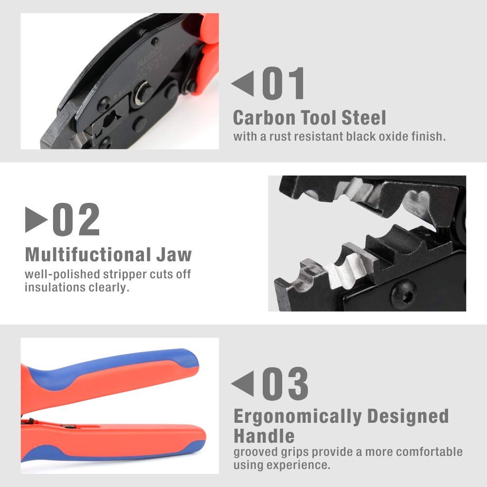 IWISS tool stripping spark plug wire illustrating clean insulation removal and prep