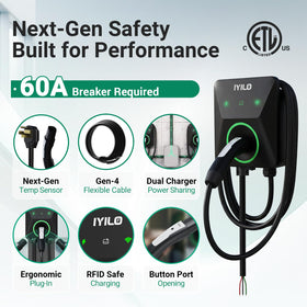 IYILO packaging with manuals and guide emphasizing easy setup and support