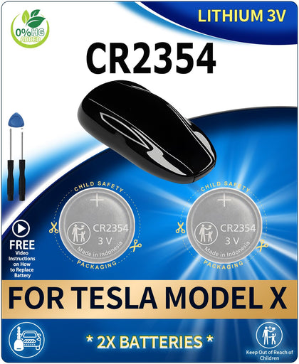 IYUKETROR front packaging showing two CR2354 batteries and tool, clear replacement benefit