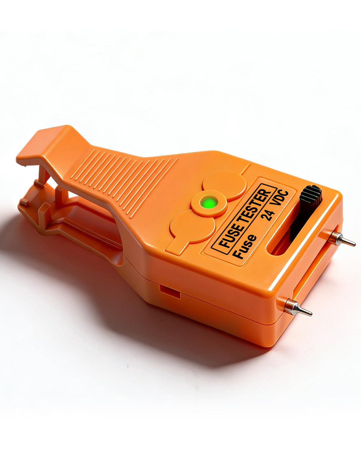 IZTOSS front view of tester showing compact design and quick troubleshooting benefit