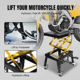 Jack Boss hydraulic foot pedal for hands-free lifting speed and control
