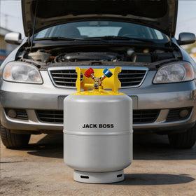 Jack Boss pressure test certification label showing verified reliability benefit