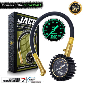 JACO ElitePro lifestyle roadside image showing reliable tire checks for safer driving