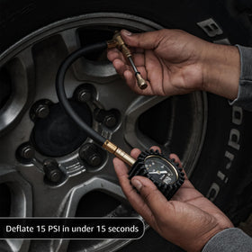 JACO RapidFlow in use deflating tire quickly for improved off‑road traction