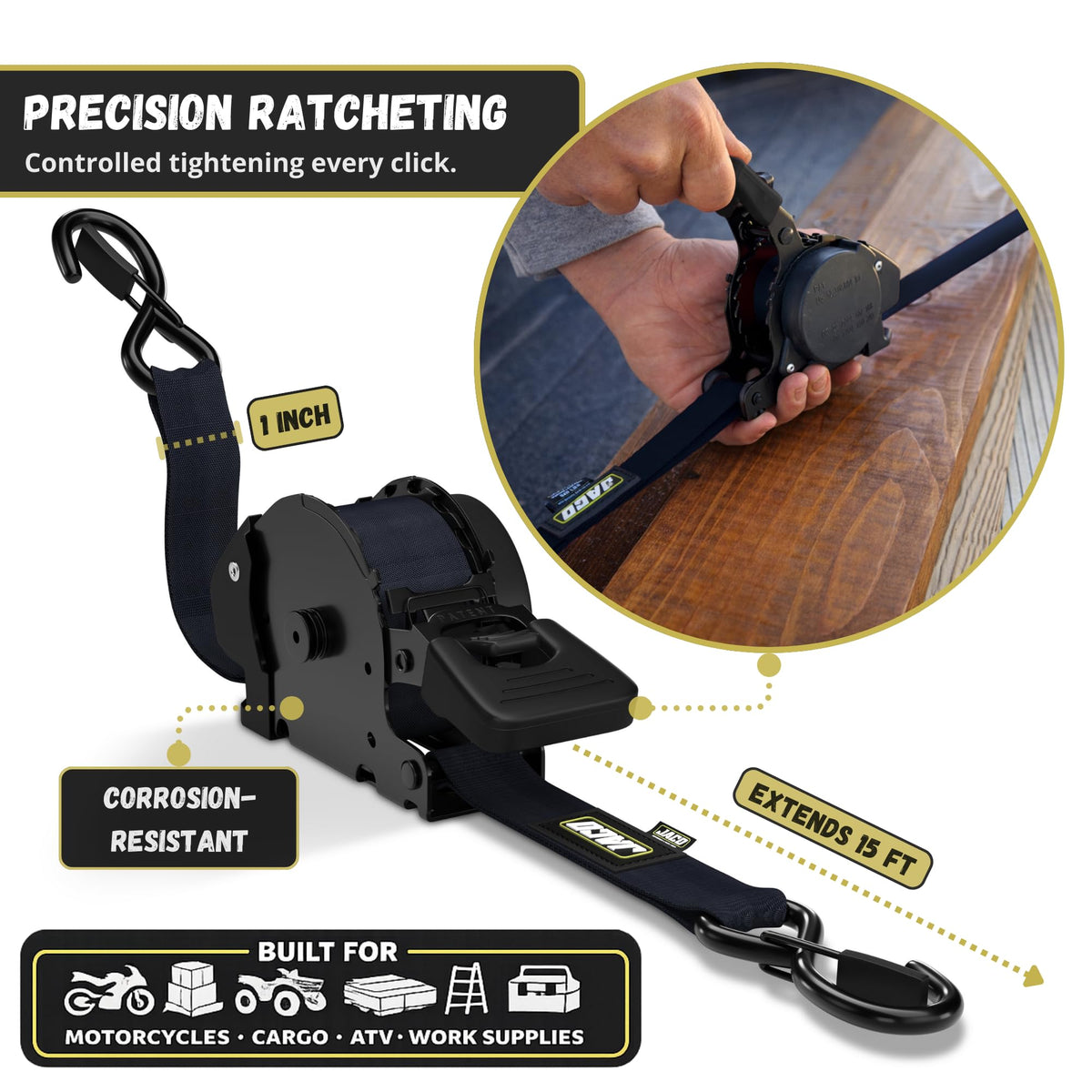 JACO vinyl-coated S-hook with safety latch preventing slip-outs