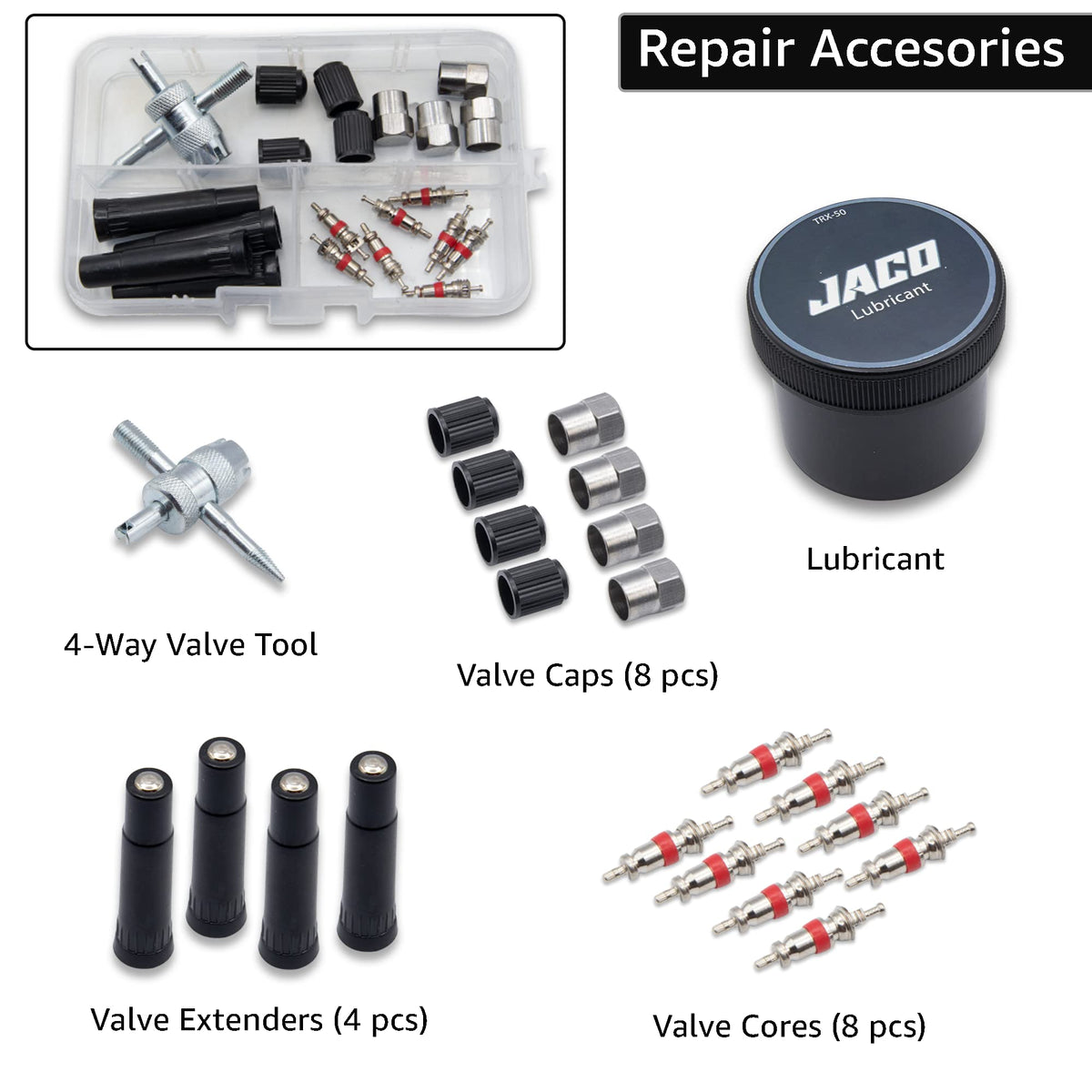 JACO TRX-50 plug strips close-up showing heavy-duty texture and reliable seal