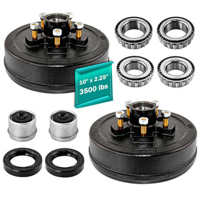 JADODE front view of hub drum showing complete kit — simplifies replacement