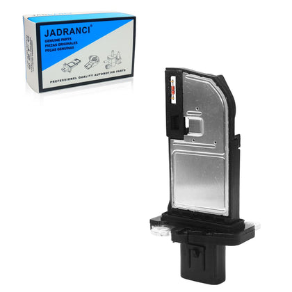 JADRANCI mass air flow sensor front view showing mounting points and fitment benefit