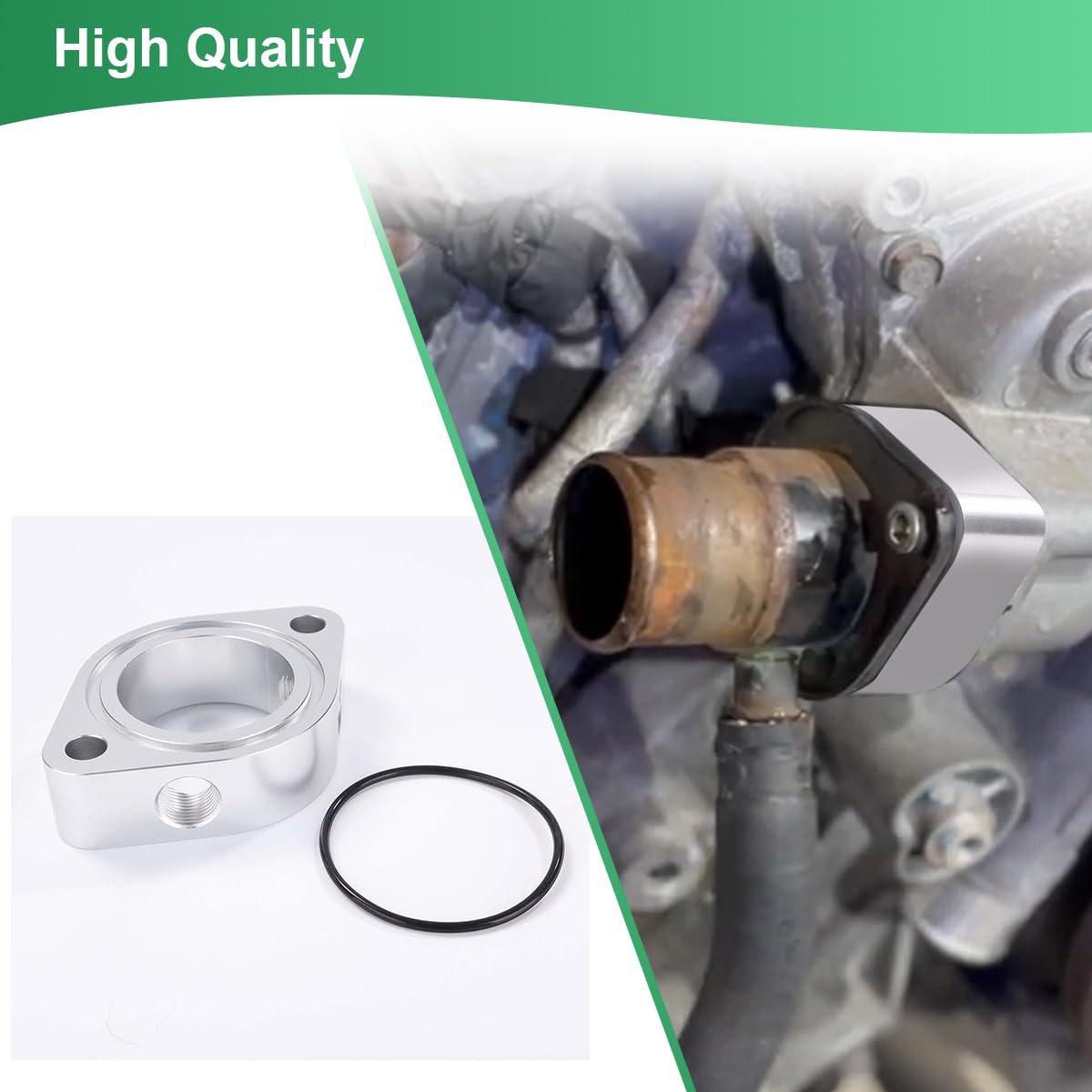 JADSOrBoBi installed on Brodix intake demonstrating improved component fitment
