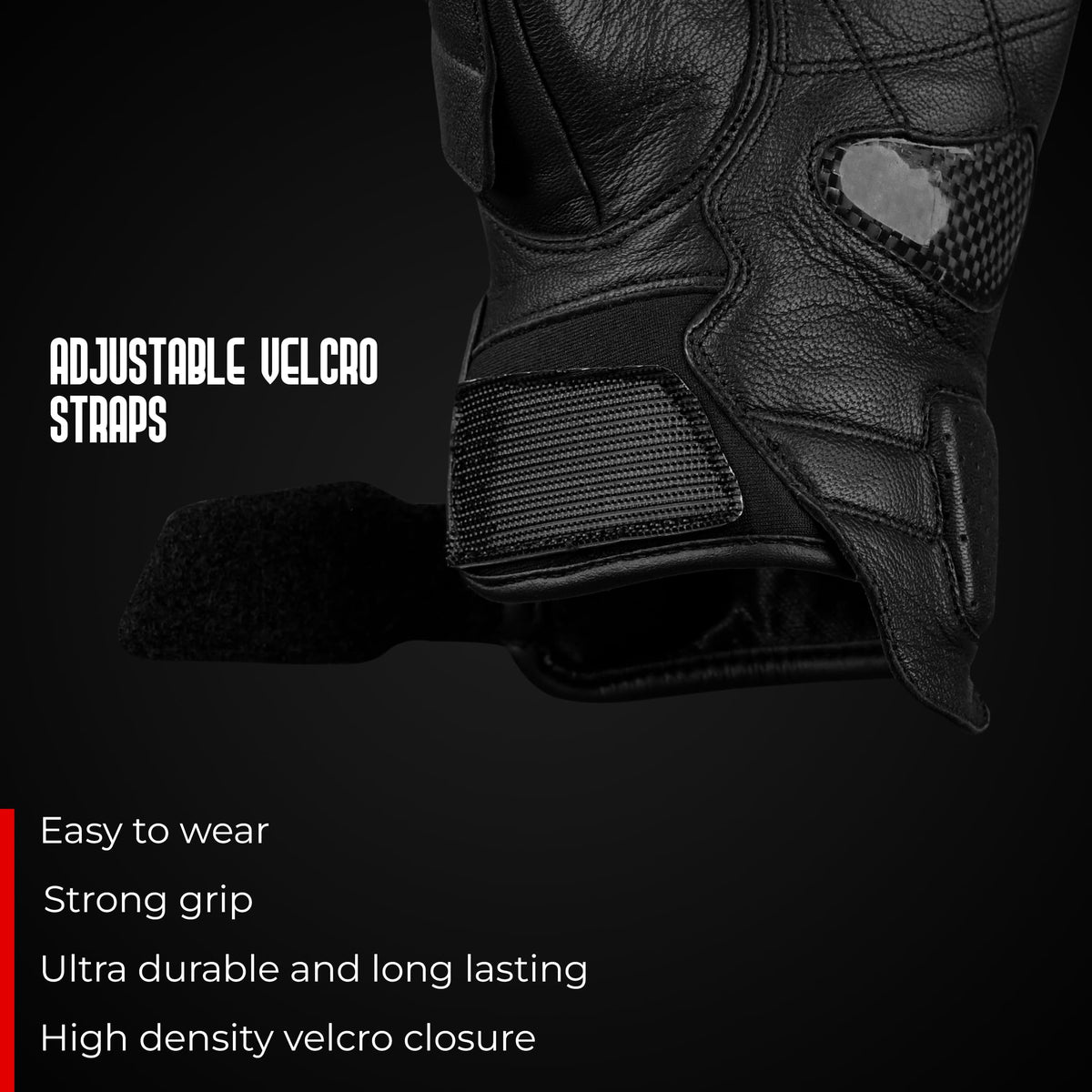 J.A.G. adjustable Velcro strap view providing secure, customizable wrist fit
