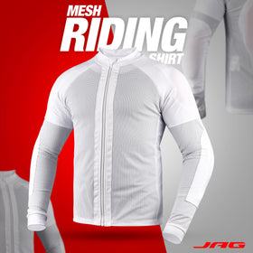 J.A.G. ventilated back protector detail for spine-area coverage