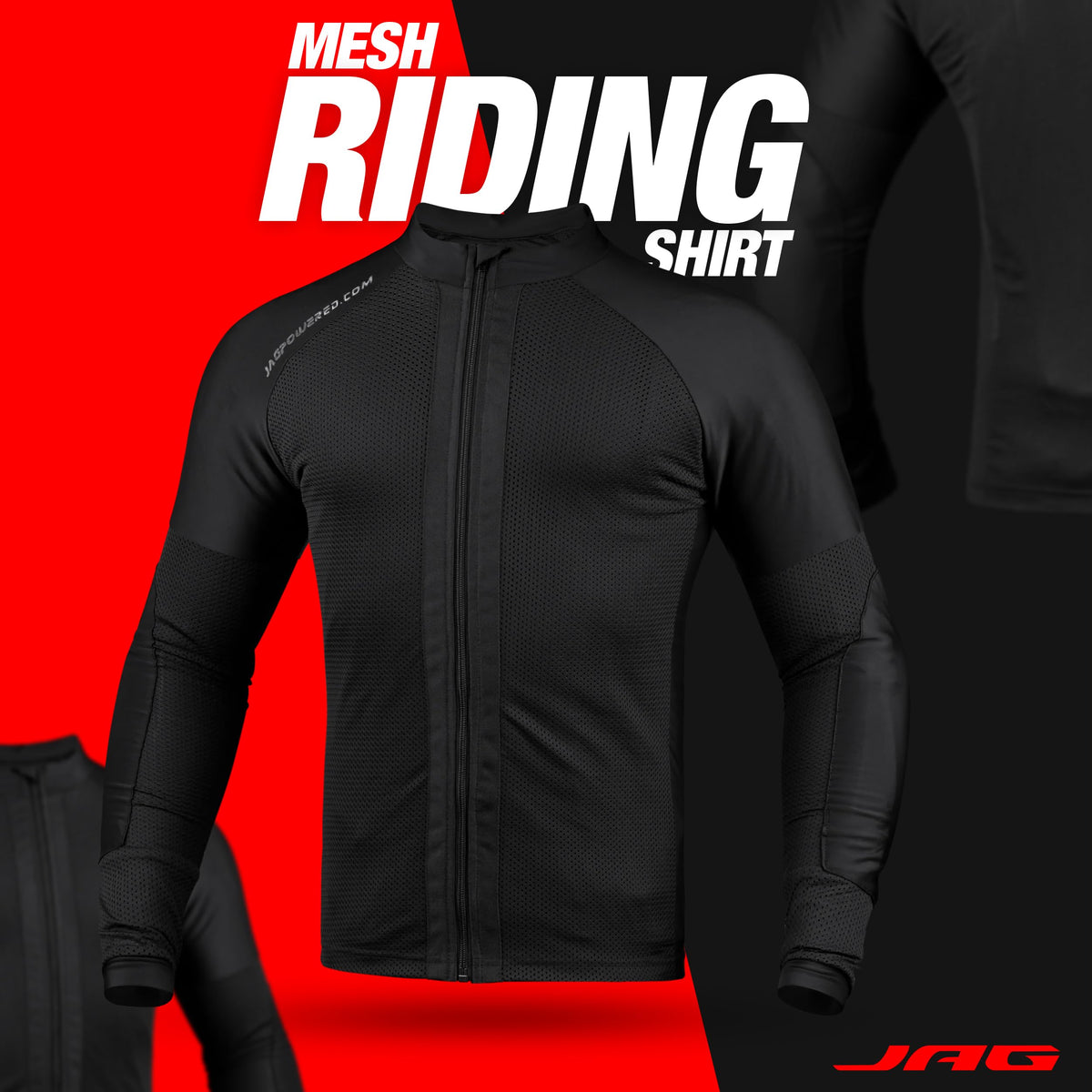 J.A.G. shoulder armor pocket close-up showing secure fit and easy removal benefit