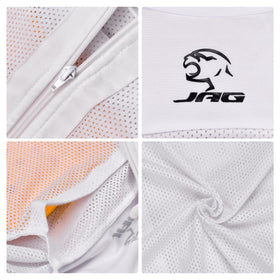 J.A.G. shirt folded with removed armor to show easy cleaning and storage