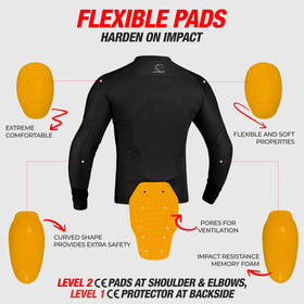 J.A.G. full zipper and collar detail showing easy layering and secure closure benefit