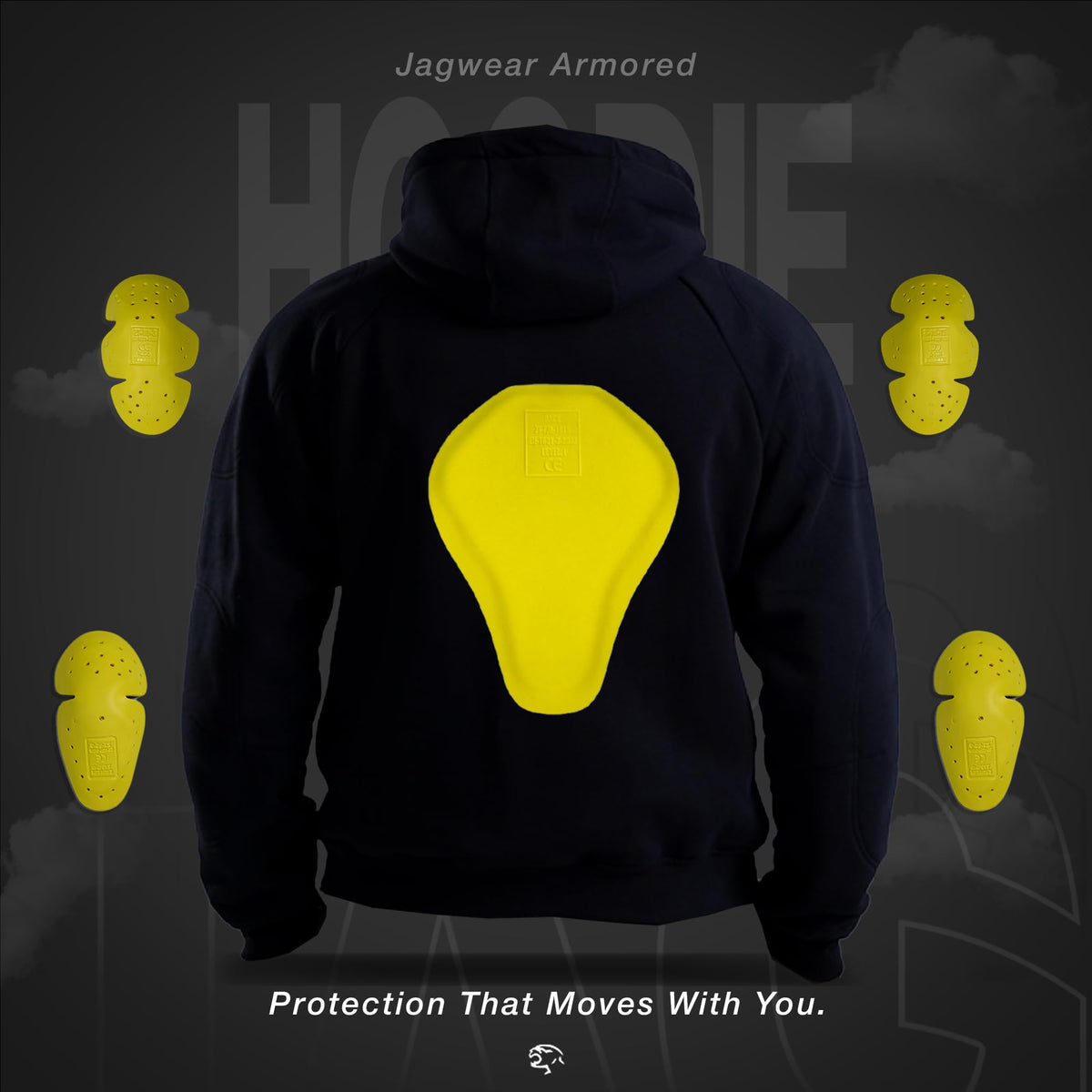 J.A.G. hood and zipper detail showing adjustable fit and layering ease